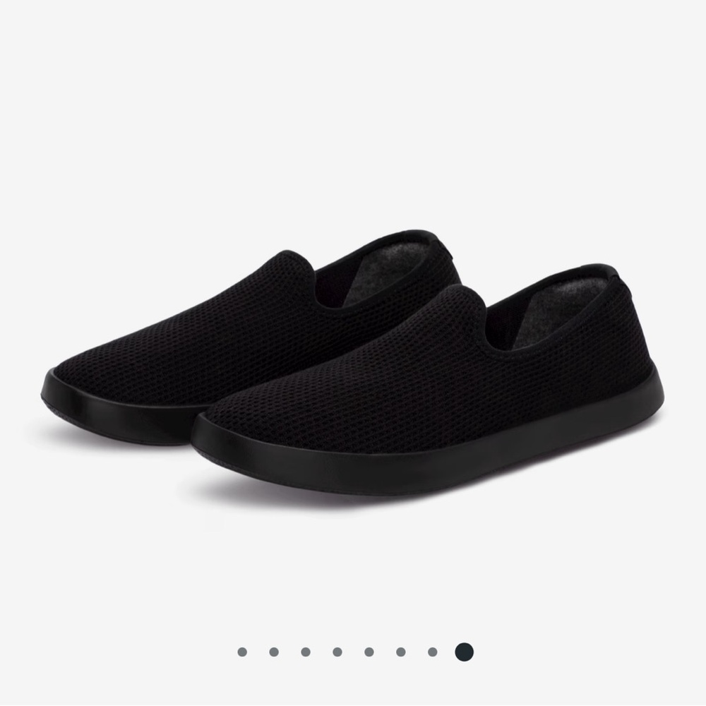 NWB Allbirds Natural Black on Black Tree Lounger Womens Size 10